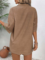 Knot Drawstring Casual Chic Matching Set