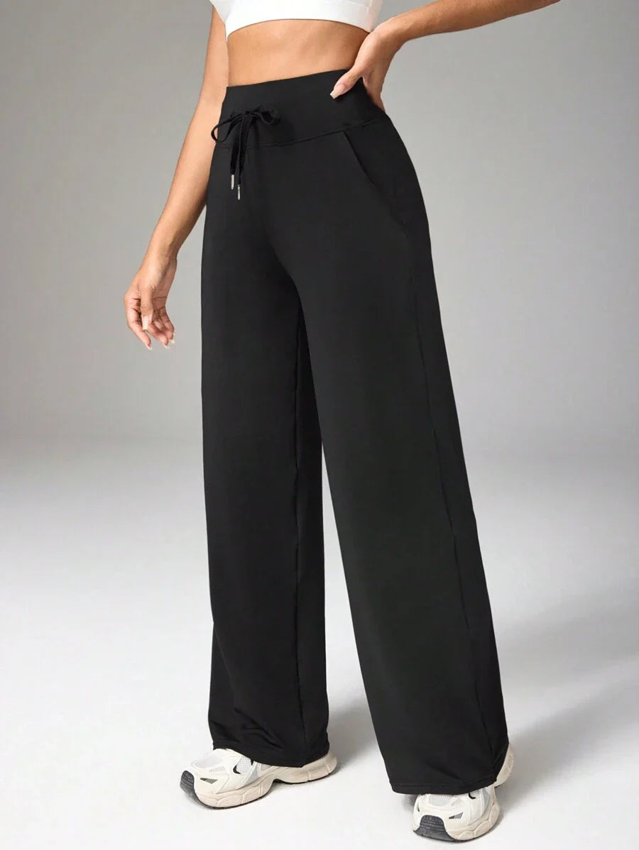 Zenflex Drawstring Flare Pants
