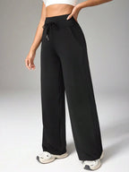 Zenflex Drawstring Flare Pants