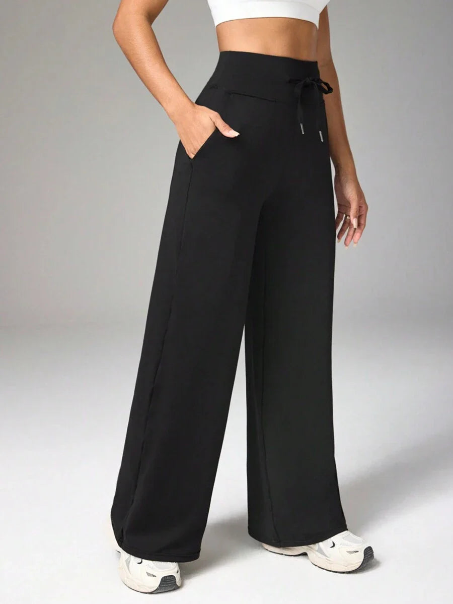Zenflex Drawstring Flare Pants