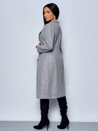Winter Jacket With Defined Waist For Polished Workwear