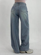 Low Waist Straight Jeans