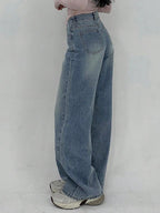 Low Waist Straight Jeans