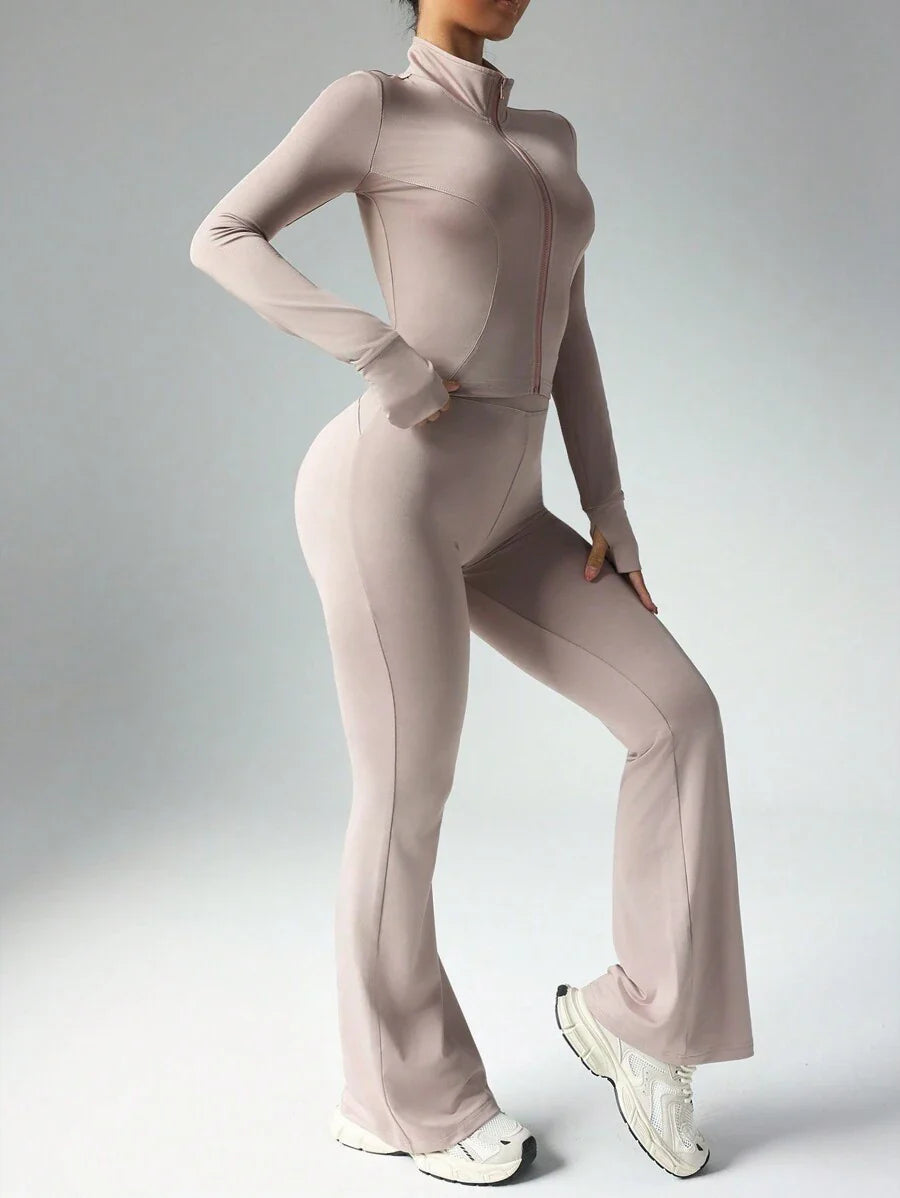 Zip Studio Slim Jacket Pant Set