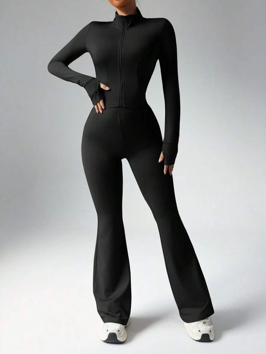 Zip Studio Slim Jacket Pant Set