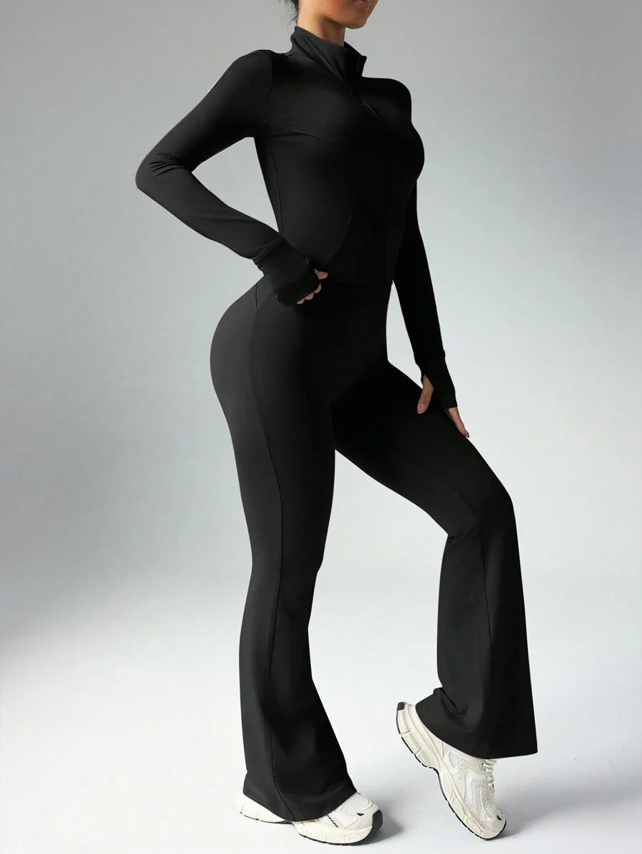 Zip Studio Slim Jacket Pant Set