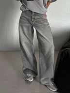 Low Waist Straight Jeans