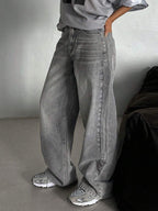 Low Waist Straight Jeans