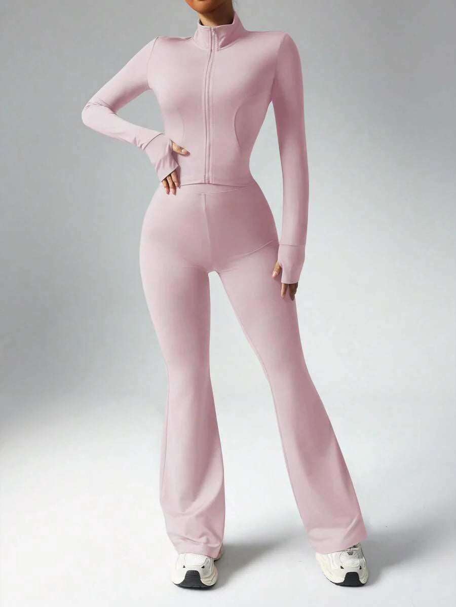 Zip Studio Slim Jacket Pant Set
