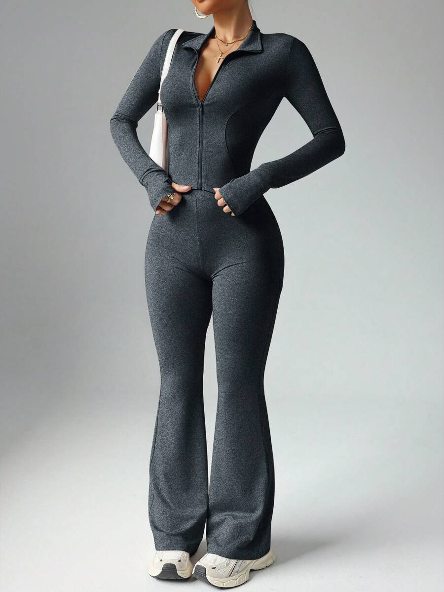 Zip Studio Slim Jacket Pant Set