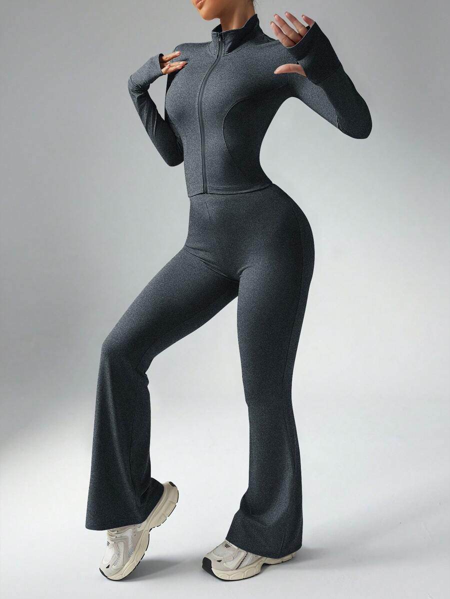 Zip Studio Slim Jacket Pant Set