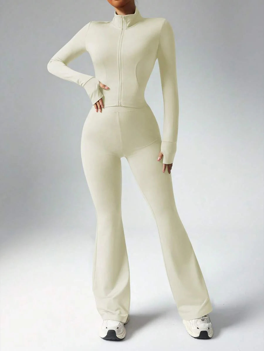 Zip Studio Slim Jacket Pant Set