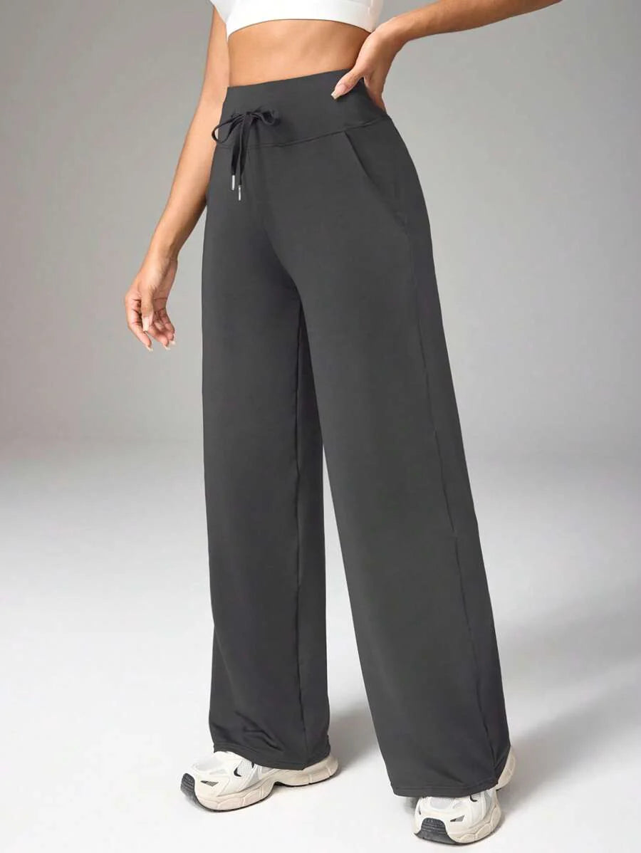 Zenflex Drawstring Flare Pants