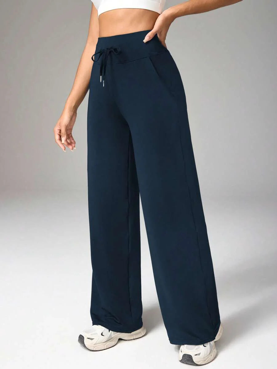 Zenflex Drawstring Flare Pants