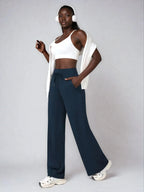 Zenflex Drawstring Flare Pants