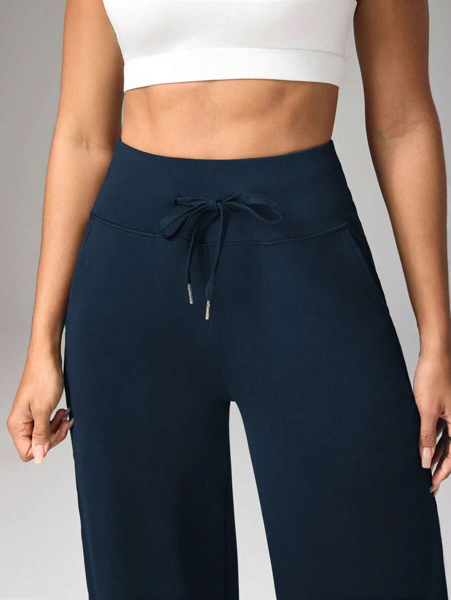 Zenflex Drawstring Flare Pants