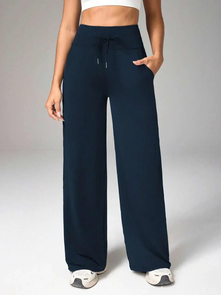 Zenflex Drawstring Flare Pants