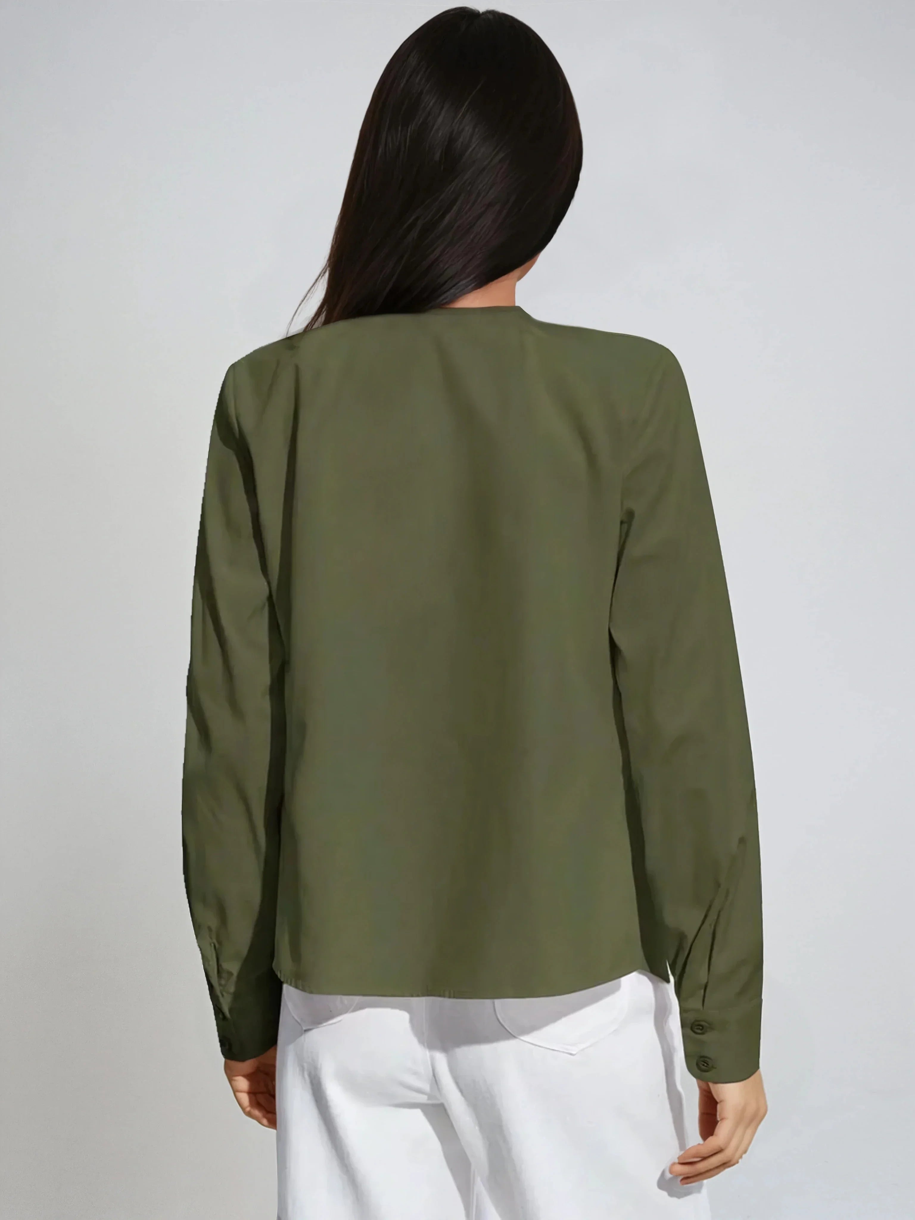 Lapel Button Shirt Casual Vintage Classic Collection