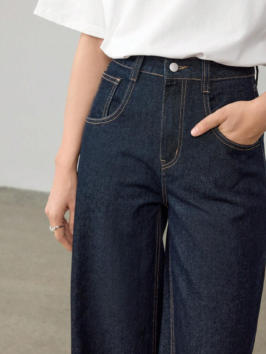 Tall Midrise Loose Straight Jeans