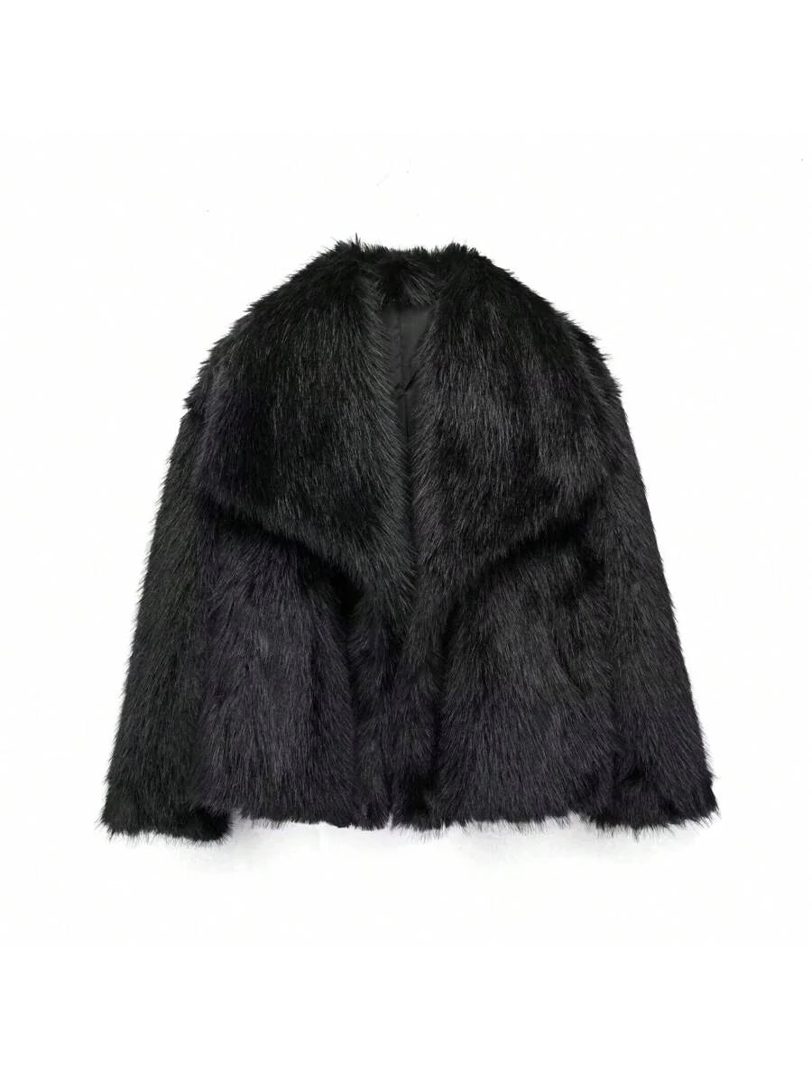 Faux Fur Night Out Jacket