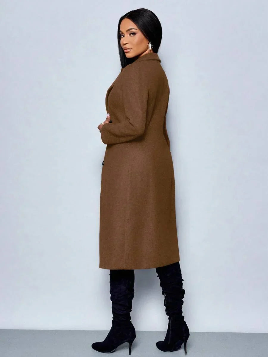 Winter Jacket With Defined Waist For Polished Workwear