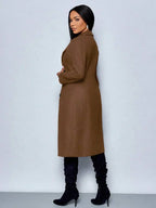 Winter Jacket With Defined Waist For Polished Workwear