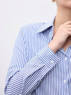 Front Button-Down Long Sleeve Shirt Versatile Elegant Chic
