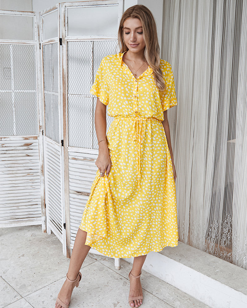 Gema Trendy and Elegant Summer Dress for Women Cocktail Hour Style