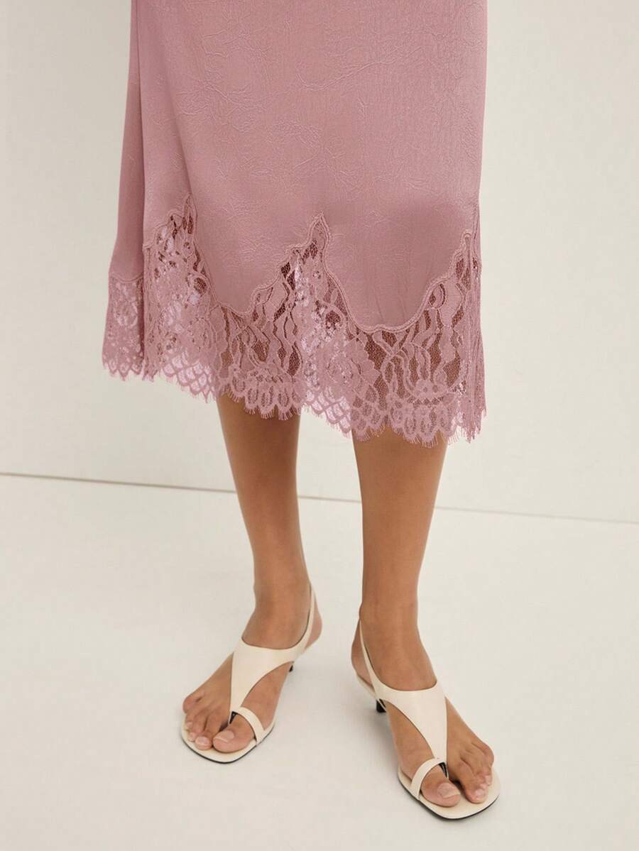 Elegant Black Asymmetrical Lace Hem Skirt With Fringe Plaid A Line For Night Out And Party Wear