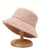 Mongolian Plush Winter Warm Furry Beanie Cap for Women