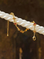 Vintage Zirconia Cross Bracelet For Women