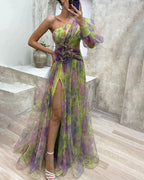 Fernanda Exclusive Off Shoulder Party Dress Elevated Occasion Wear