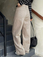 Low Waist Straight Jeans