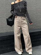 Low Waist Straight Jeans