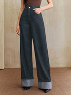 Straight Leg Denims For Women Slim Fit Winter Date Night Ready Wardrobe Essential