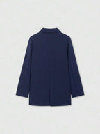 Lapel Crest Blazer