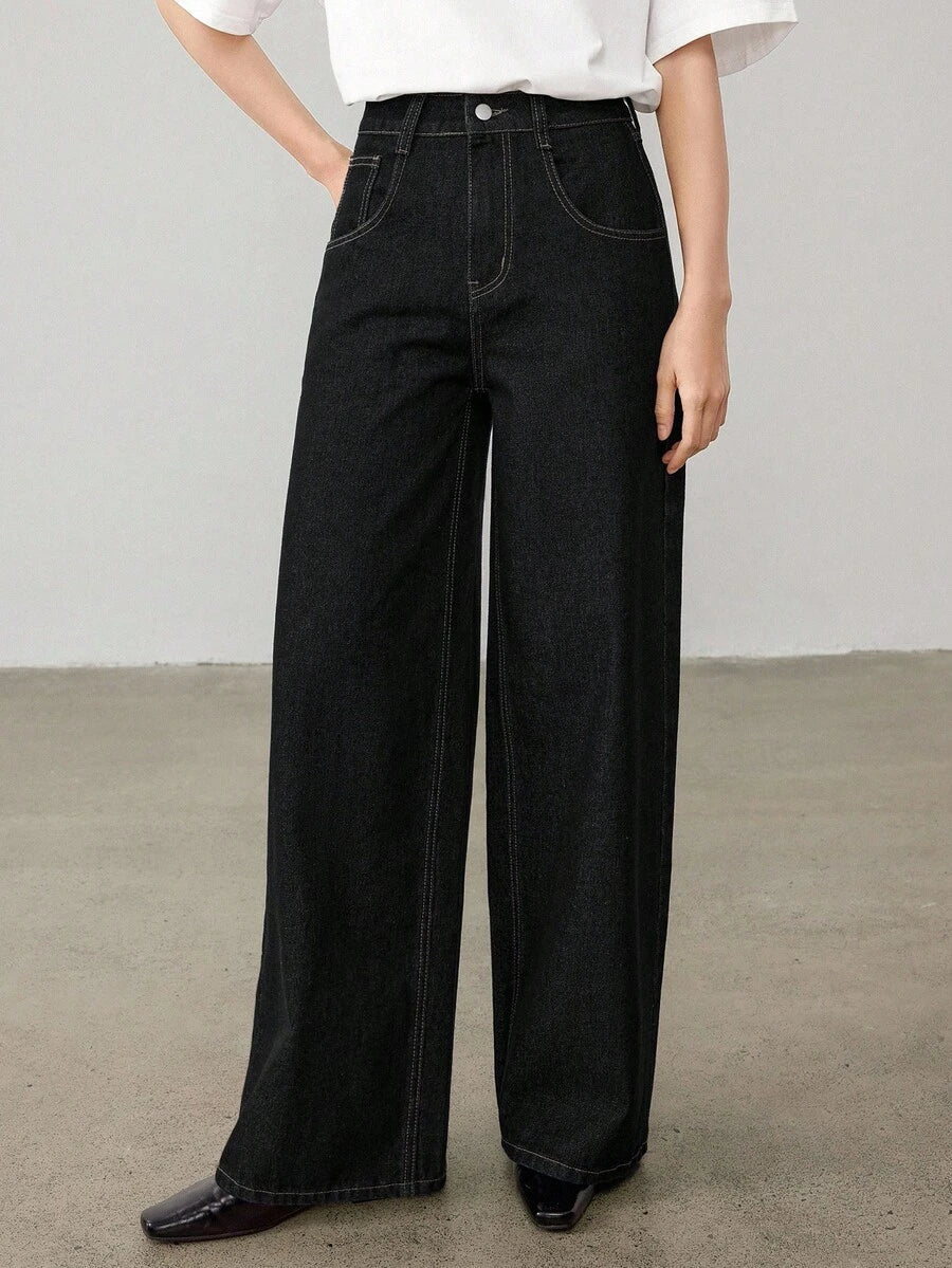 Tall Midrise Loose Straight Jeans