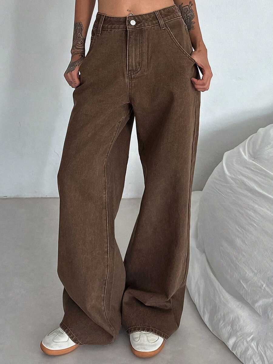 Tall Midrise Loose Straight Jeans