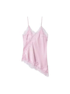 Contrast Lace Spaghetti Strap Top