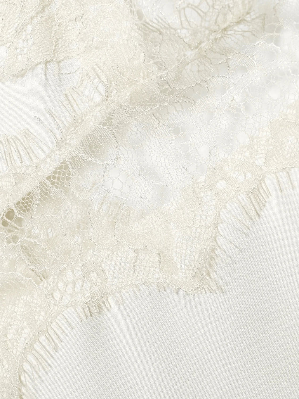 Contrast Lace Spaghetti Strap Top