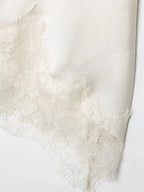 Contrast Lace Spaghetti Strap Top