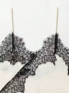 Contrast Lace Spaghetti Strap Top