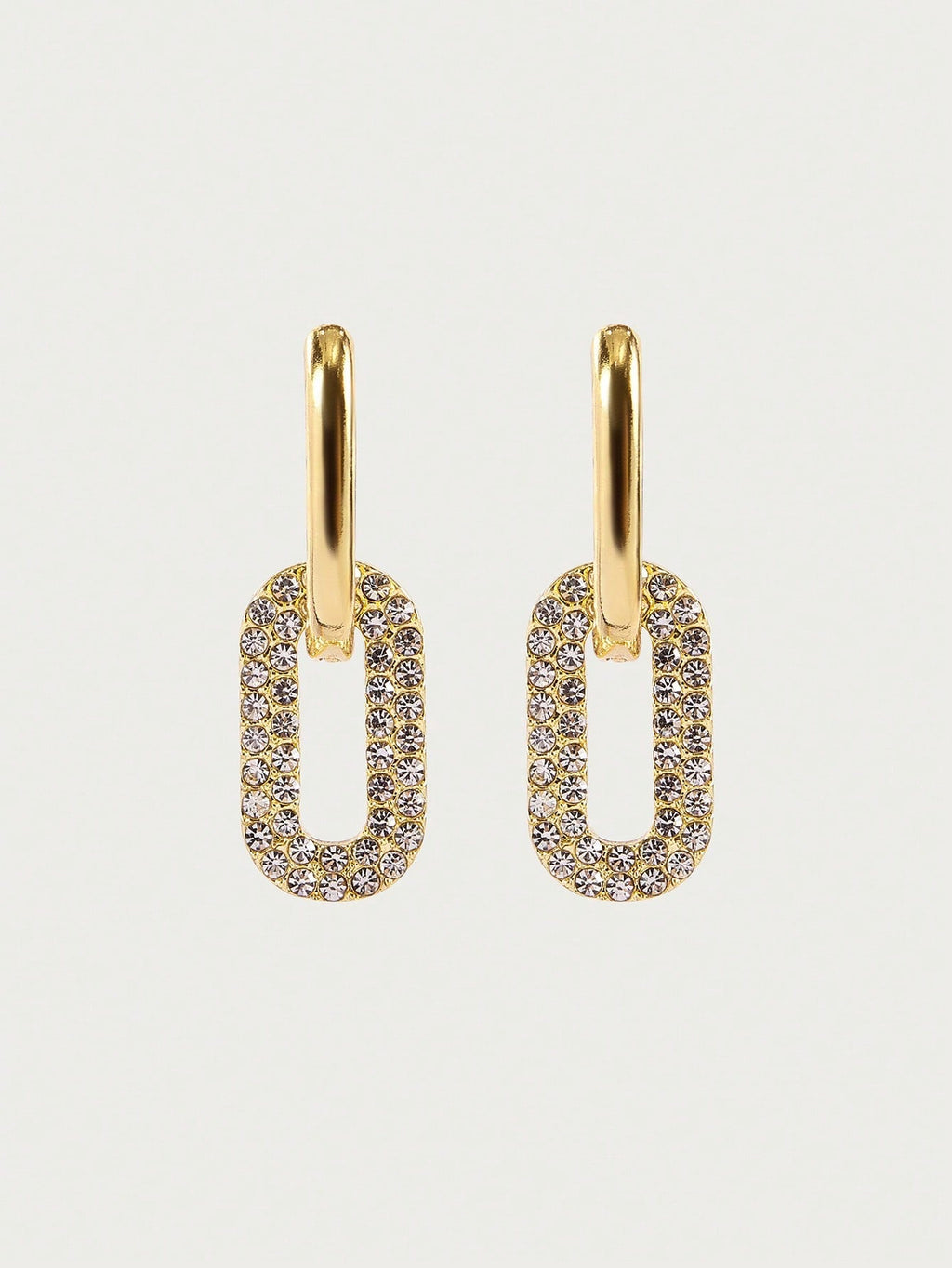 Gold Geometric Earrings Dual Wear Styles Everyday Elegant