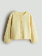 Button Front Knit Cardigan