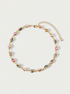 Rhinestone Vintage Chain Necklace