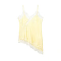 Contrast Lace Spaghetti Strap Top