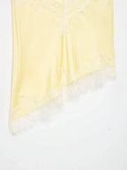 Contrast Lace Spaghetti Strap Top
