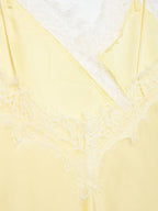 Contrast Lace Spaghetti Strap Top