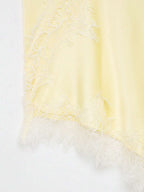 Contrast Lace Spaghetti Strap Top