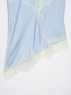 Contrast Lace Spaghetti Strap Top